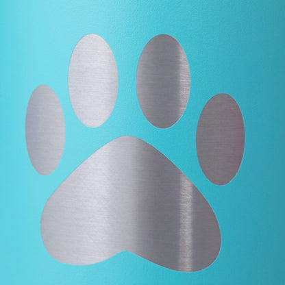 Paw Print Vacuum Sealed Stainless Steel Tumbler - 40 oz