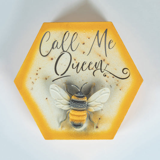 Honeycomb Bee Garden Wall Decor