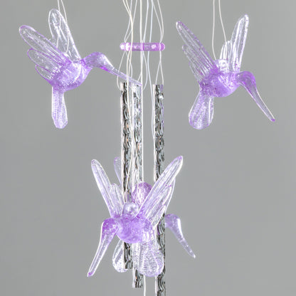 Glow in the Dark Hummingbird Wind Chime