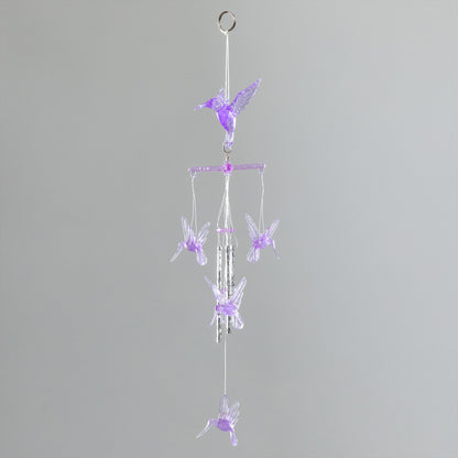 Glow in the Dark Hummingbird Wind Chime