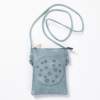 Cut Out Paws Crossbody Purse