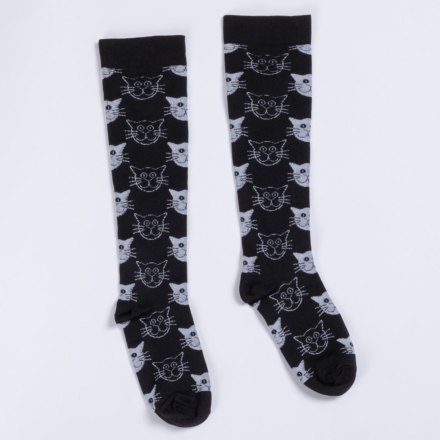 Fun Print No Slip Moderate Compression Socks