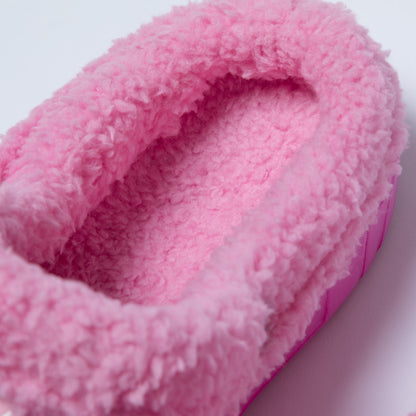 On the Go Plush Sherpa Fleece-Lined Rubber Clogs