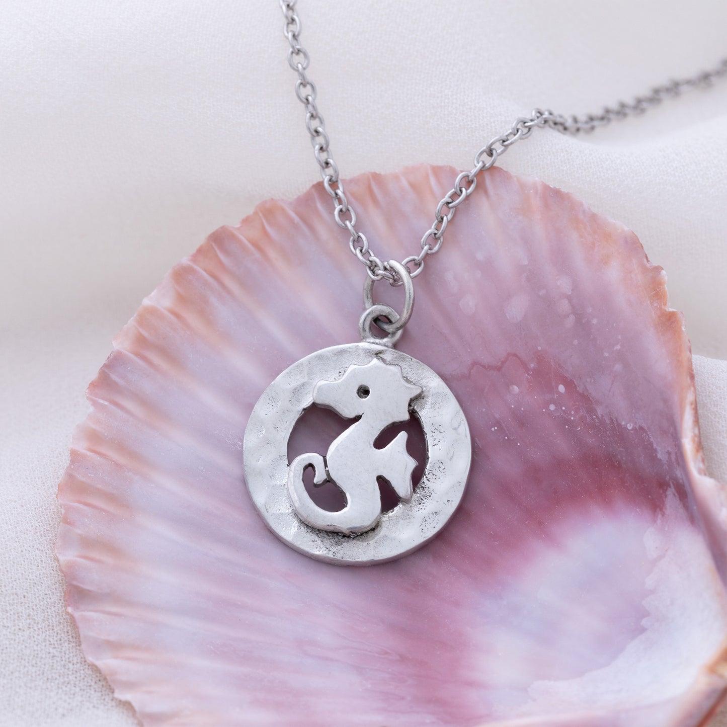 Under the Sea Pewter Necklace