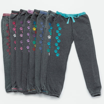 Walking Paws Burnout Sweatpants with Pockets
