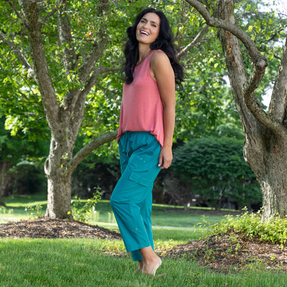 Paw Print Convertible Pants