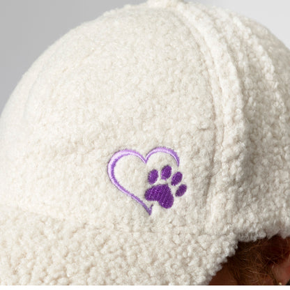 Paw & Heart Warm Baseball Hat