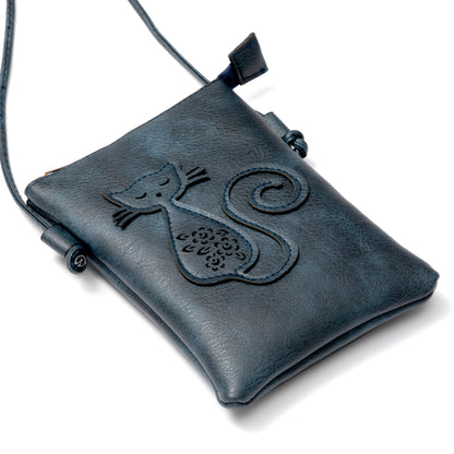 Cut Out Cat Crossbody Bag