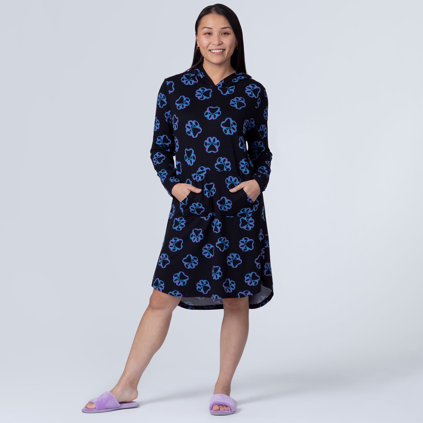 Spinning Paws Soft Touch Hooded Nightgown