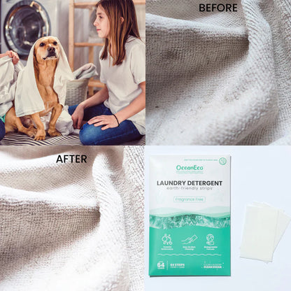 OceanEco&trade; Earth-Friendly Laundry Detergent Strips