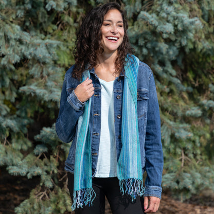 Hand-loomed Alpaca Scarf | Fair Trade, 100% Alpaca Fiber