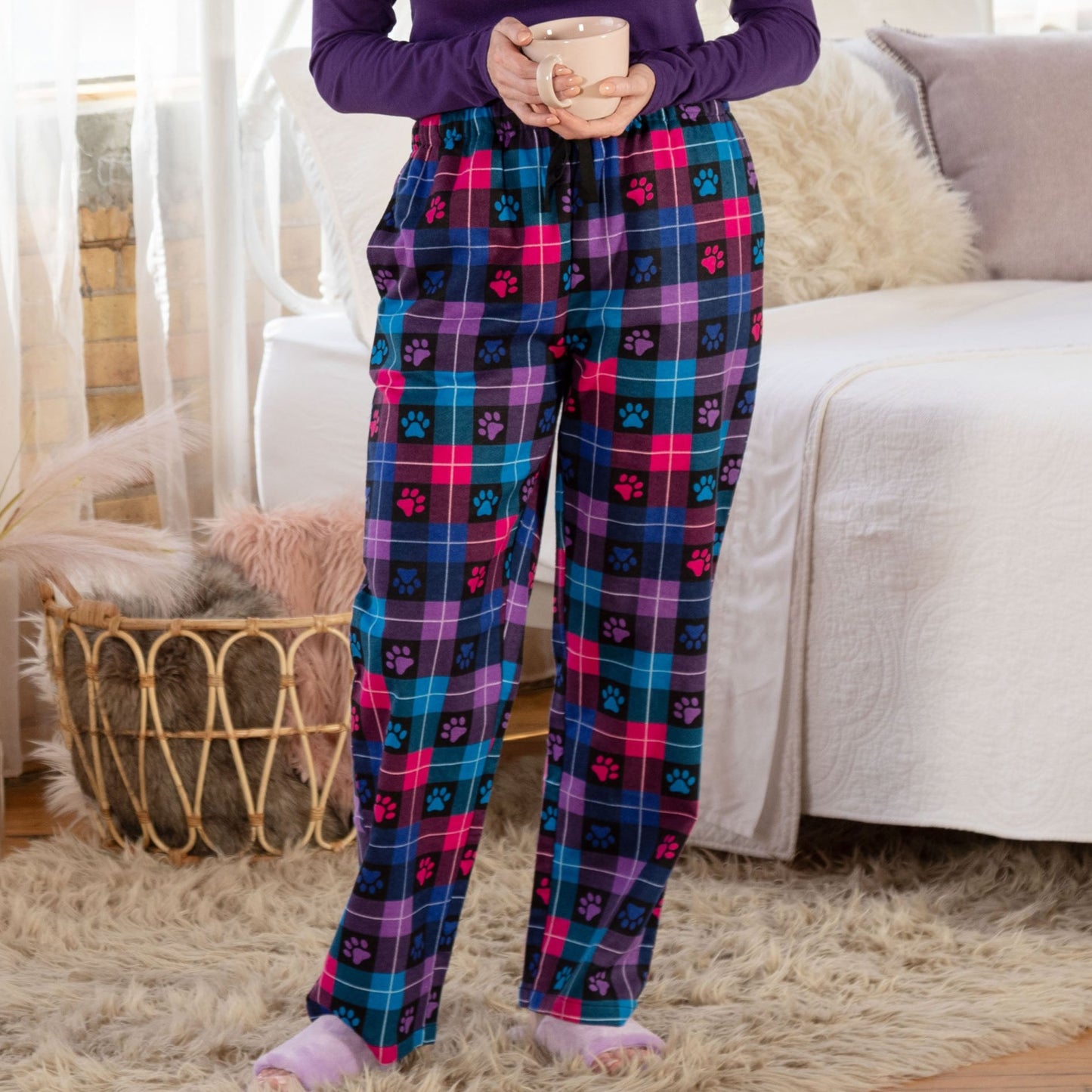 Flannel Paw Lounge Pants