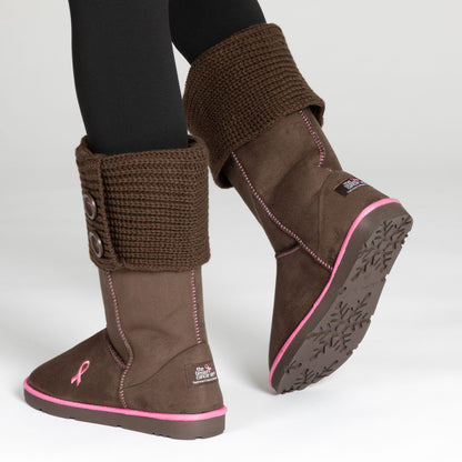 Path To Pink&trade; Ribbon Sweater Boots