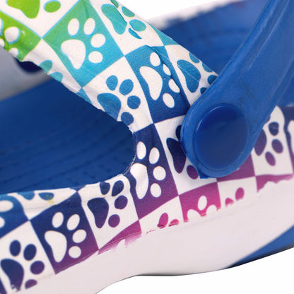 Multicolored Mary Jane Clogs