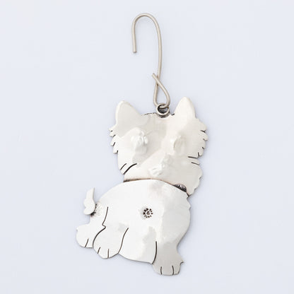 Dog Breed Mixed Metal Ornament | Handmade, Fair Trade