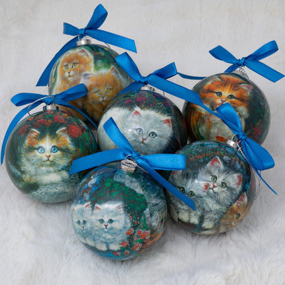 Precious Pets Christmas Ornaments - Set of 6