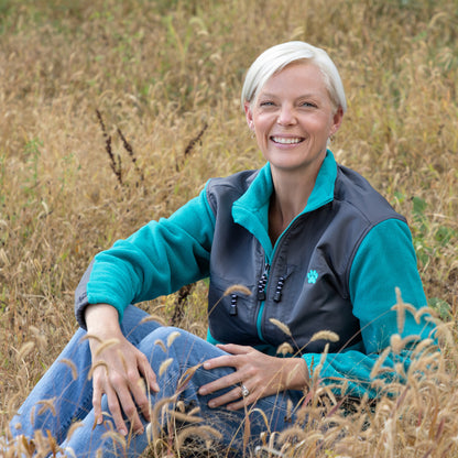 Paw Print Heavyweight Polar Fleece Jacket