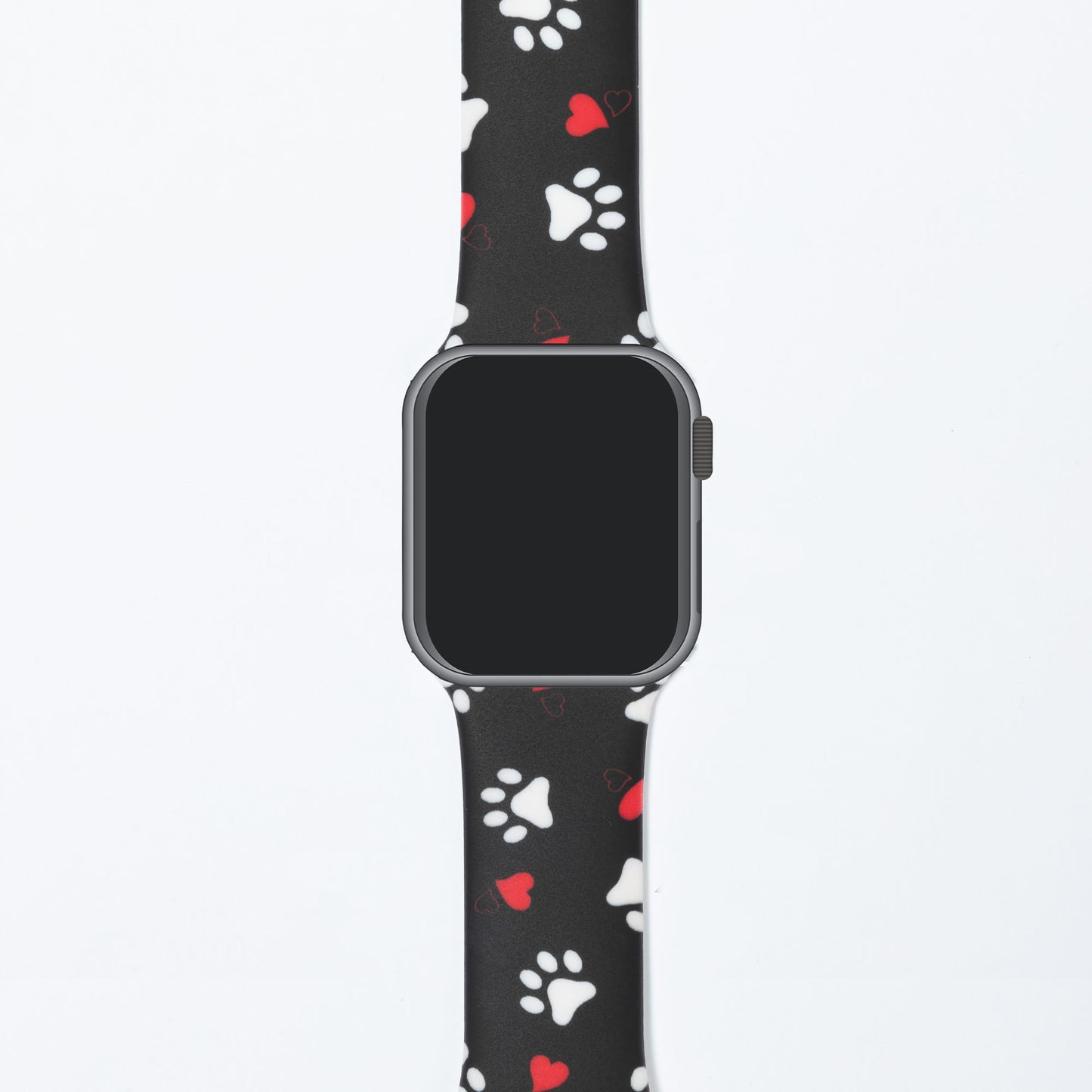 Patterned Silicone Apple Watch Band 38mm/40mm/41mm 42mm/44mm