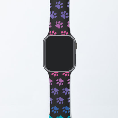 Patterned Silicone Apple Watch Band 38mm/40mm/41mm 42mm/44mm