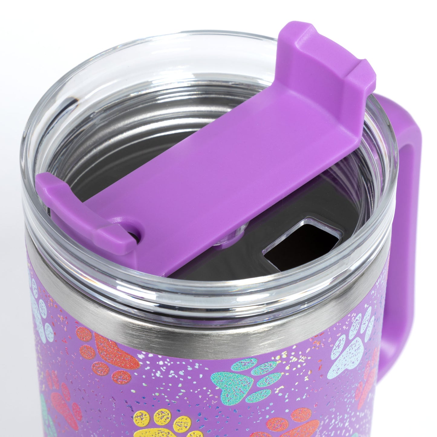 Paw Print Vacuum Sealed Stainless Steel Tumbler - 40 oz