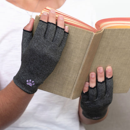 Paw Print Compression Gloves