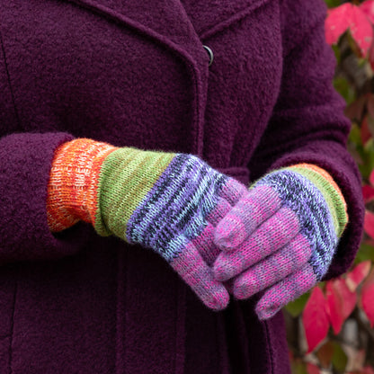 Colorful Alpaca Gloves