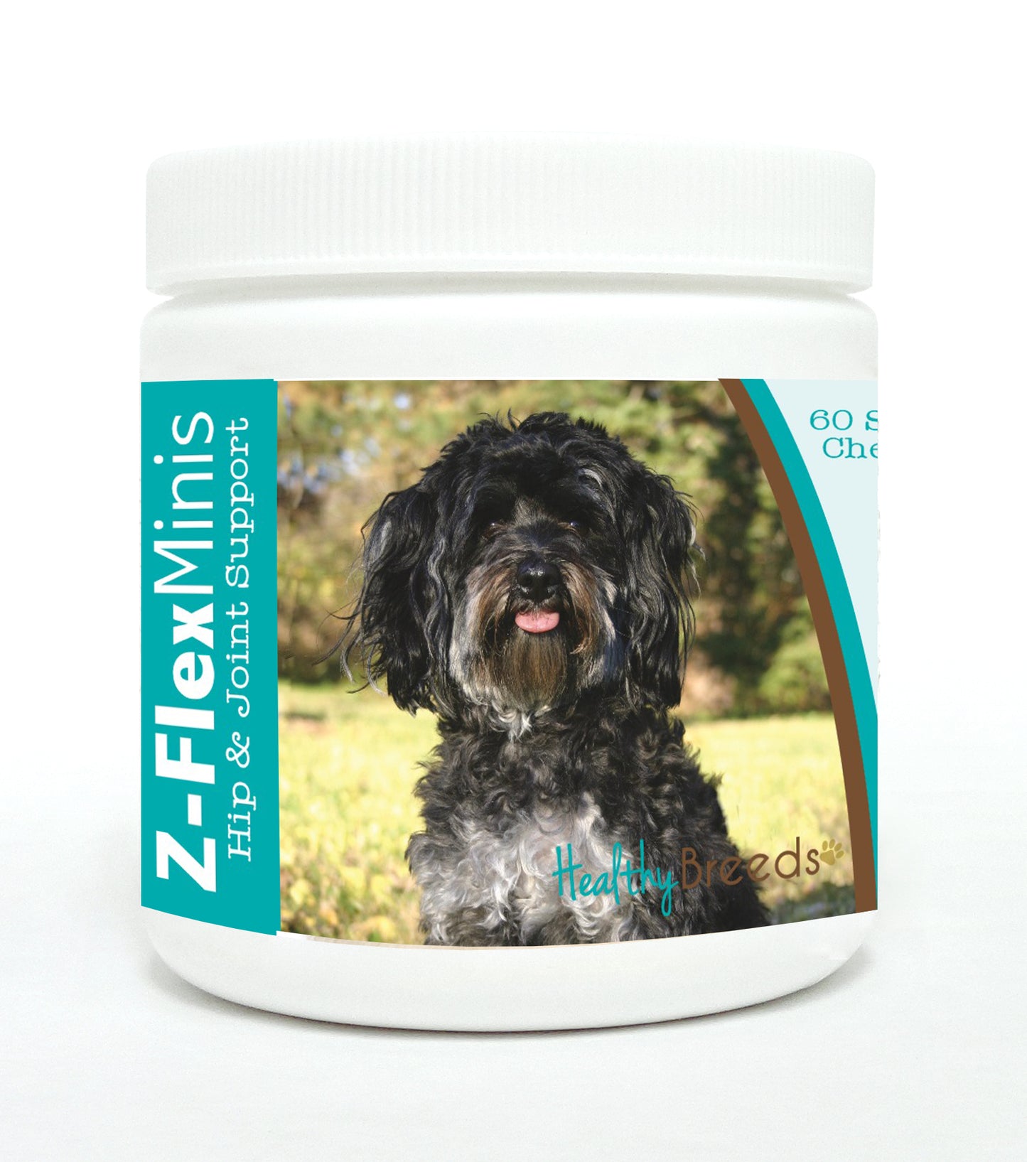 Healthy Breeds Z-Flex Minis Hip & Joint Support Soft Chews - 60 Count