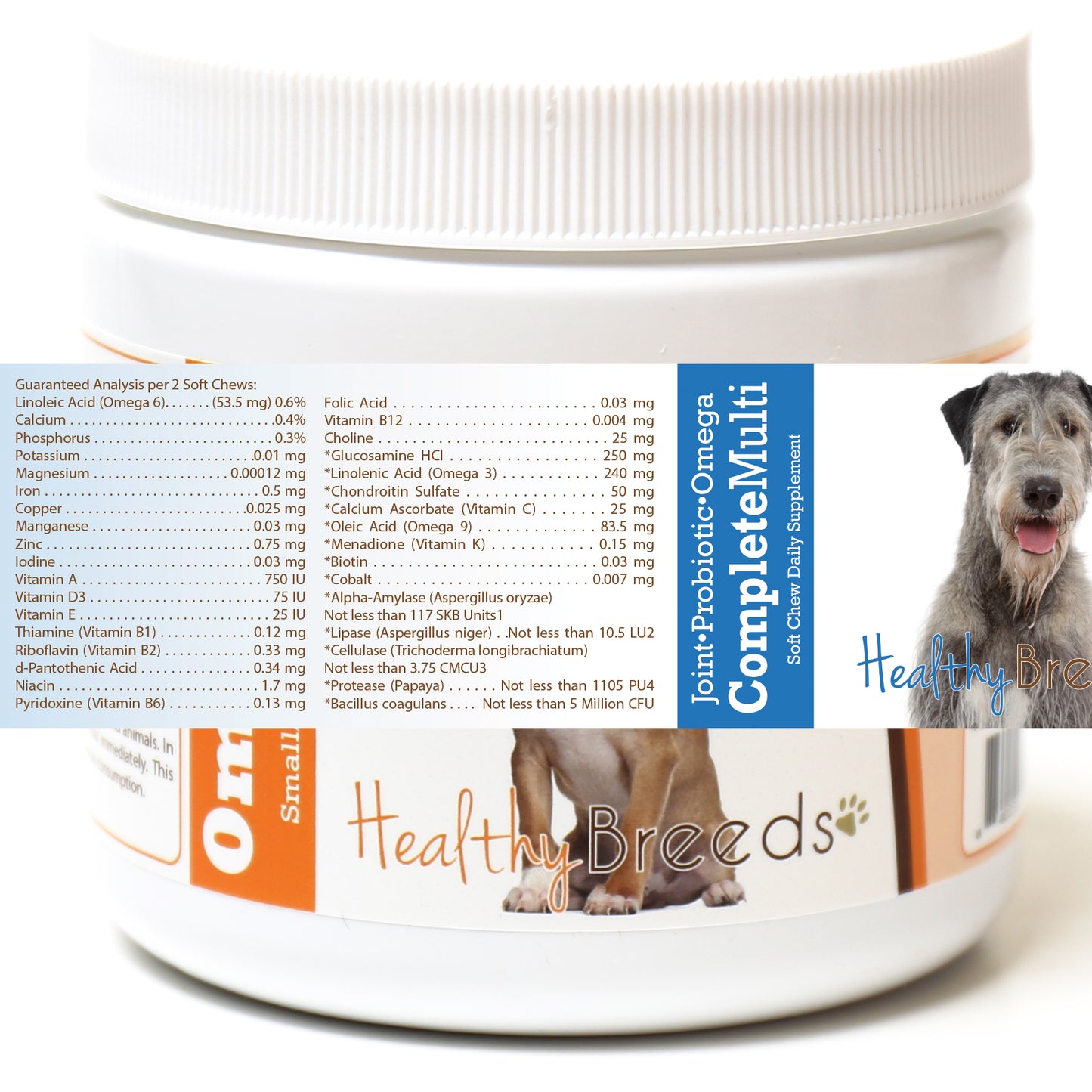 Healthy Breeds All-In-One Multivitamin Soft Chew - 60 Count