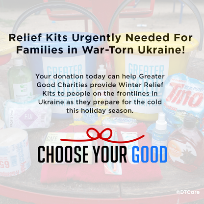 Relief Kits Urgently Needed For Families in War-Torn Ukraine