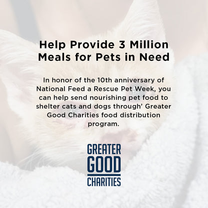 National Feed a Rescue Pet Week - Provide 3 Million Meals for Pets in Need