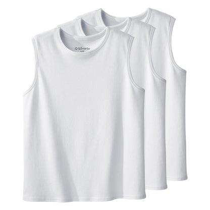 Women's Adaptive Open Back Sleeveless Camisole - 3 Pack