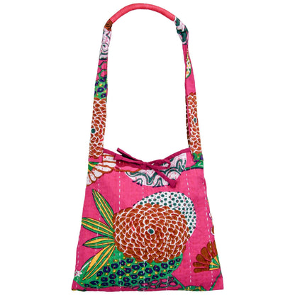 Hand Stitched Kantha Hobo Bag