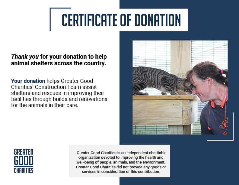 Help Rebuild an Animal Shelter to Enrich Their Residents' Lives