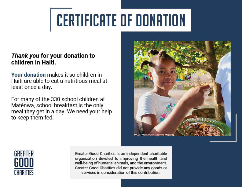 Hope in Crisis: Ensure Children in Haiti Eat Today