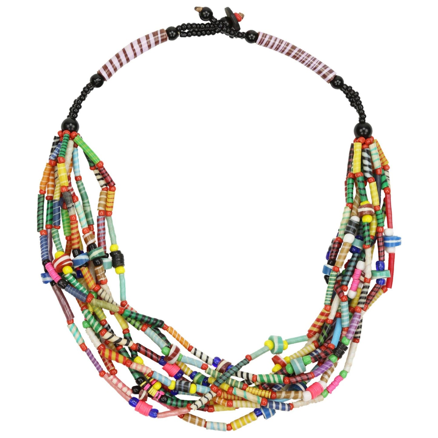 Colors of Mali Recycled Necklace