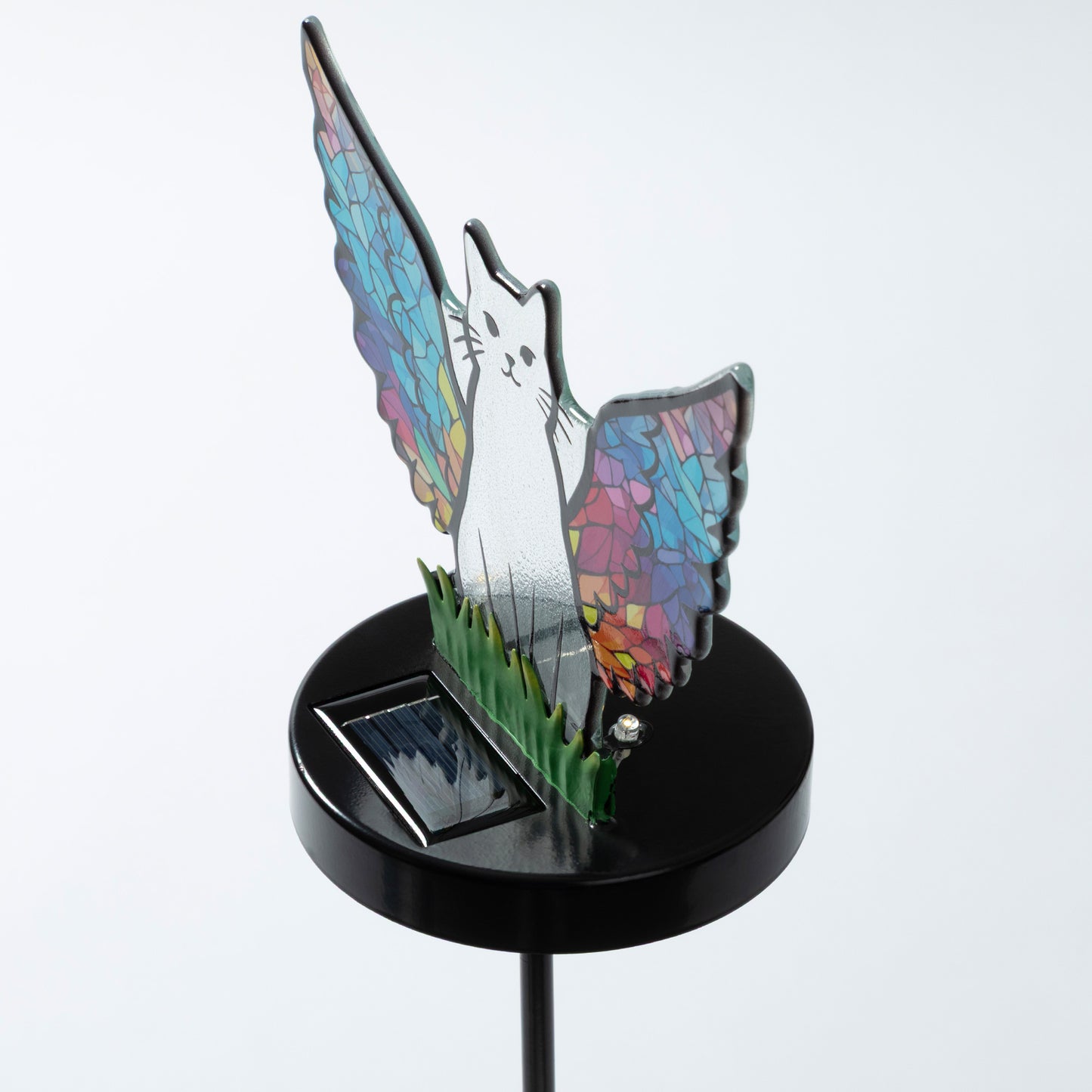 Pets & Angels Colorful Mosaic Solar Garden Stake Light