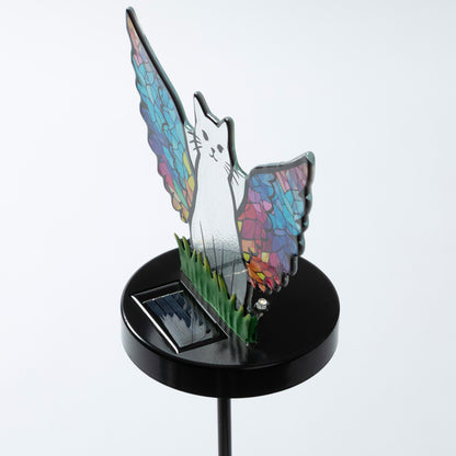 Pets & Angels Colorful Mosaic Solar Garden Stake Light