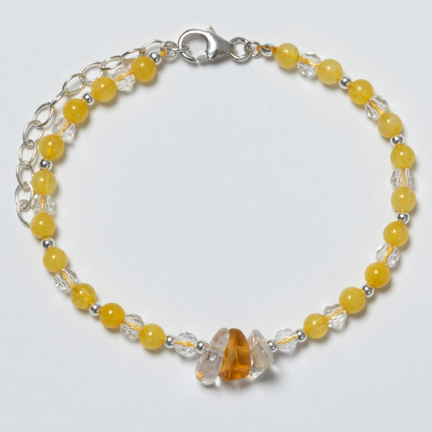 Message in a Bottle Birthstone Bracelet Gift