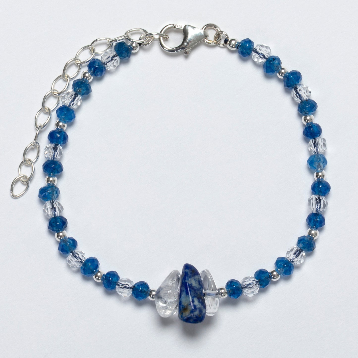 Message in a Bottle Birthstone Bracelet Gift