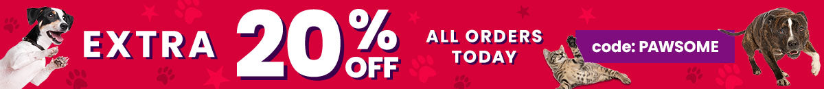 Extra 20% Off All Orders donation offer by The Animal Rescue Site and GreaterGood, featuring storewide savings with code PAWSOME; support meaningful impact through purchases that give back.