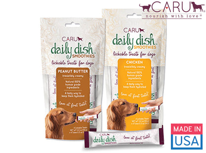 Caru Pet Daily Dish Smoothies Lickable Dog Treats