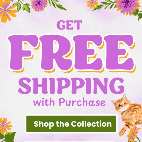 Free Shipping with Purchase promotion from The Animal Rescue Site and GreaterGood. Proceeds help support shelter pets and more. Shop floral-themed apparel, pet-inspired accessories, and colorful spring collection styles.