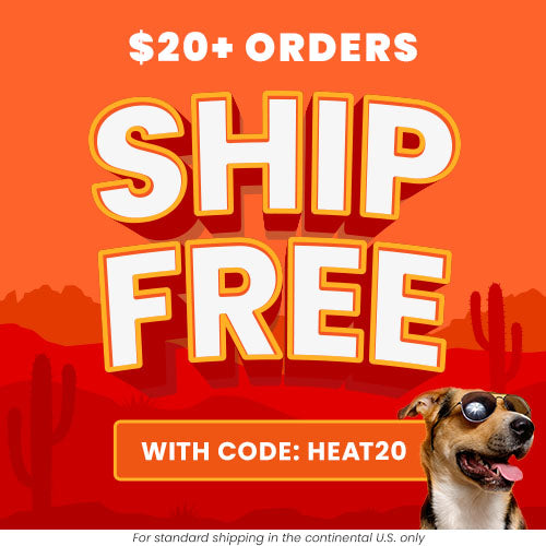 Get free shipping on $20+ orders with code HEAT20 for standard shipping in the continental U.S. only. Proceeds help support shelter pets and more through The Animal Rescue Site and GreaterGood.