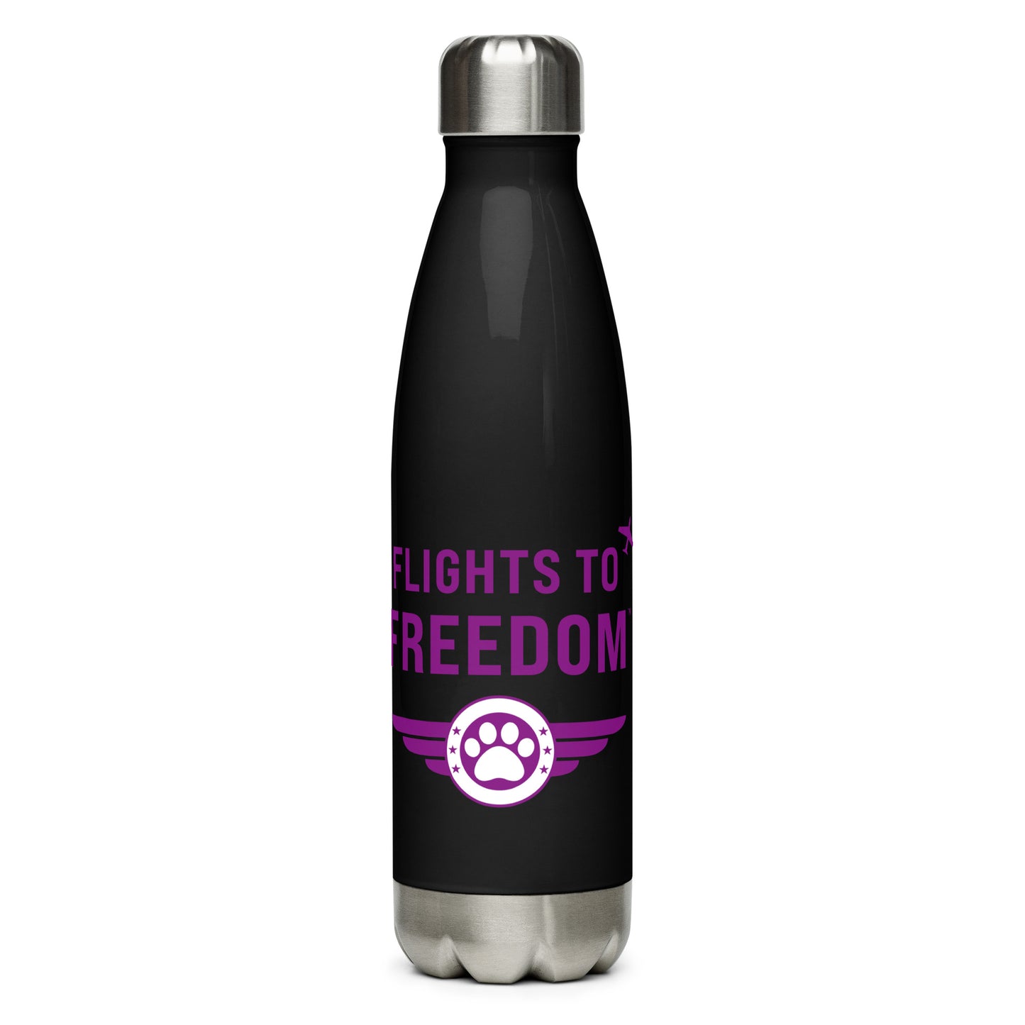 Flights to Freedom Stainless Steel Water Bottle