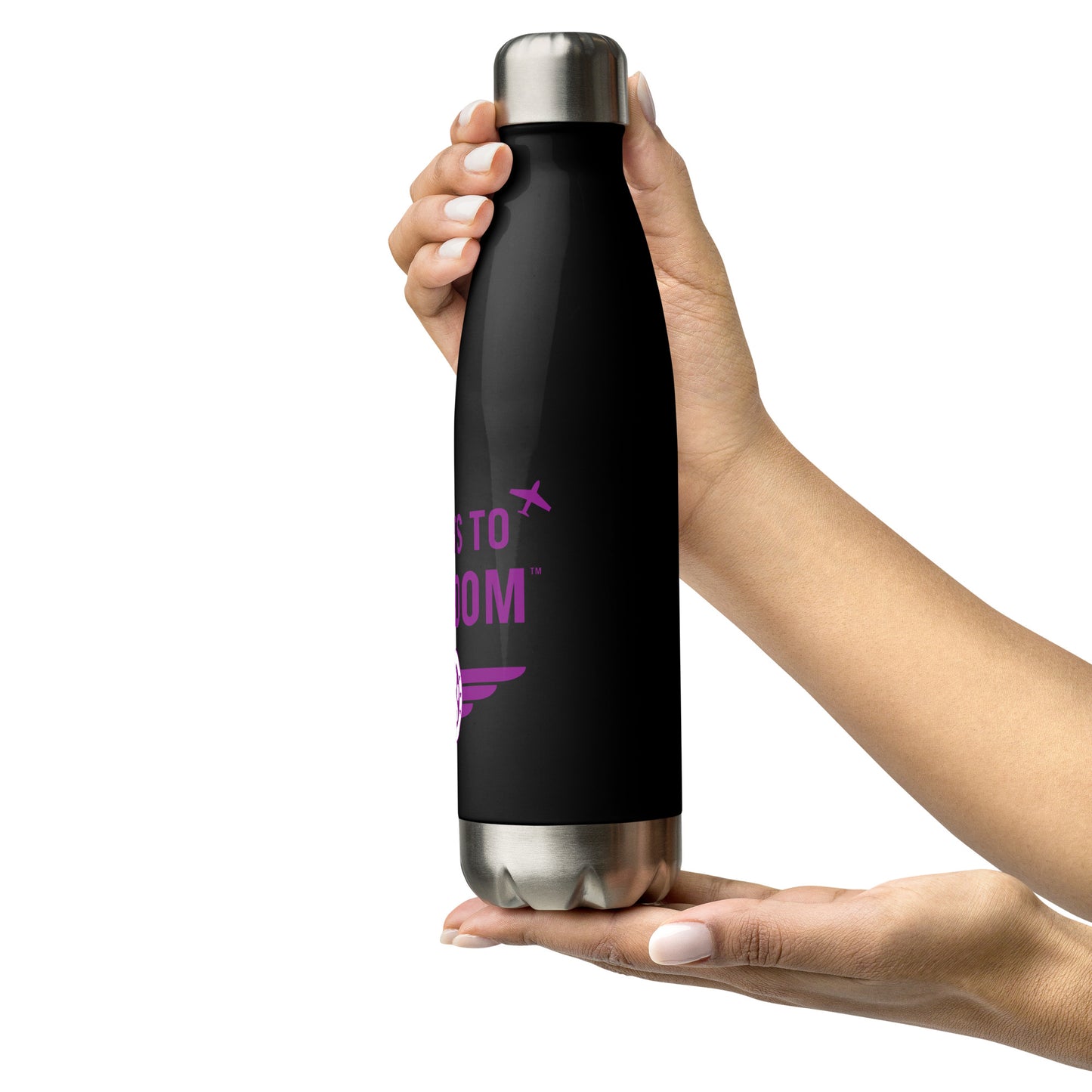 Flights to Freedom Stainless Steel Water Bottle