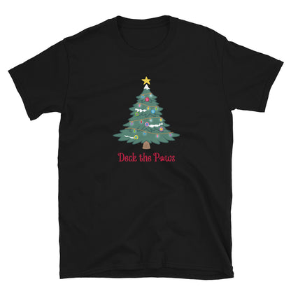 Deck The Paws Christmas Tree T-Shirt