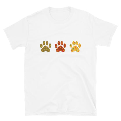 Festive Fall Paw Prints T-Shirt