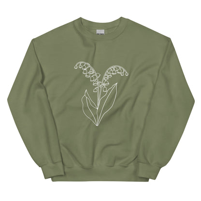 Lily of the Valley Crewneck Sweatshirt