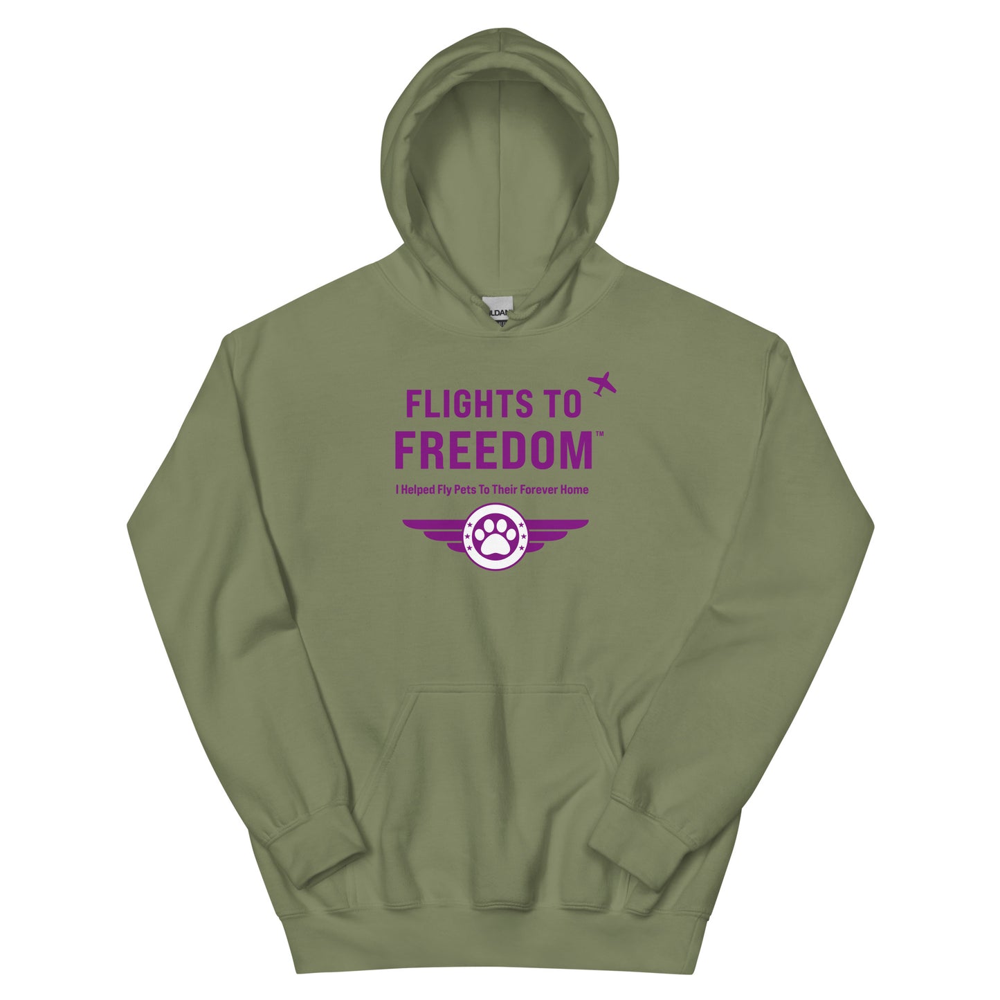 Flights to Freedom For Pets Hoodie