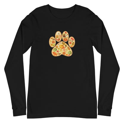 Paw Print of Autumn Long Sleeve Tee